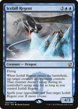 Icefall Regent [Dragons of Tarkir] | Dumpster Cat Games