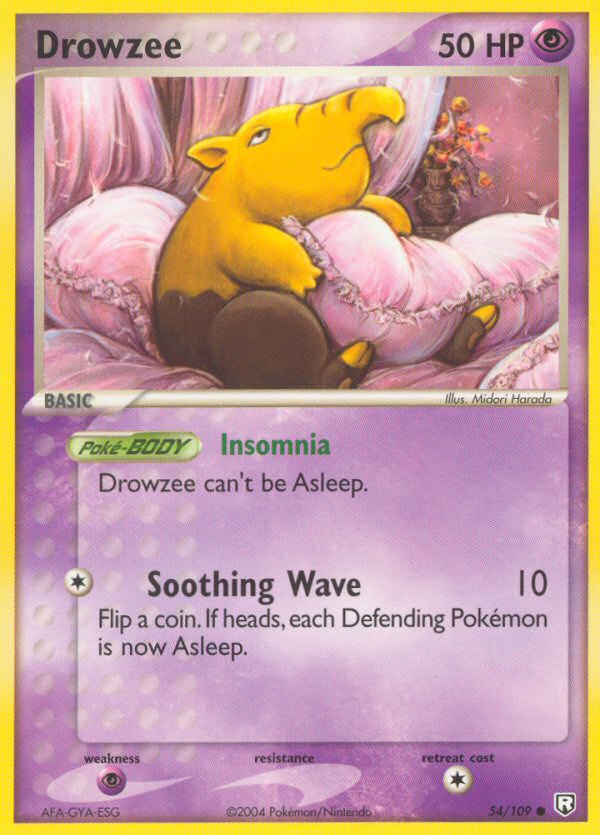 Drowzee (54/109) [EX: Team Rocket Returns] | Dumpster Cat Games