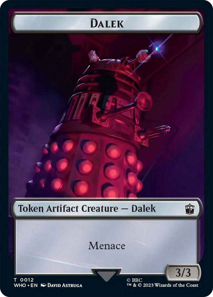 Dalek Token [Doctor Who Tokens] | Dumpster Cat Games