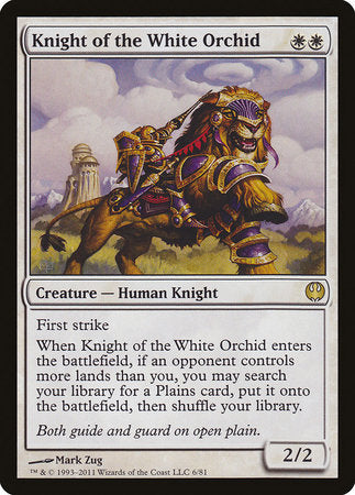 Knight of the White Orchid [Duel Decks: Knights vs. Dragons] | Dumpster Cat Games