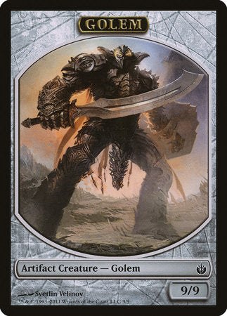 Golem Token [Mirrodin Besieged Tokens] | Dumpster Cat Games