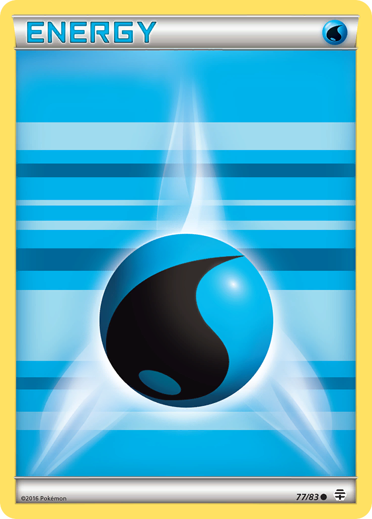 Water Energy (77/83) [XY: Generations] | Dumpster Cat Games