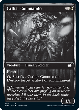 Cathar Commando [Innistrad: Double Feature] | Dumpster Cat Games