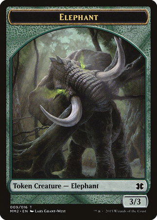 Elephant Token [Modern Masters 2015 Tokens] | Dumpster Cat Games