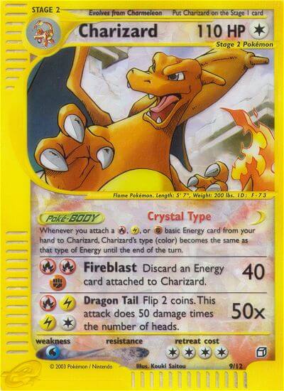 Charizard (9/12) [Box Topper] | Dumpster Cat Games