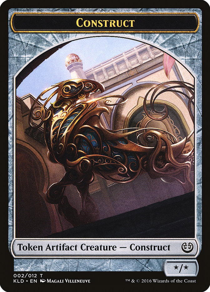 Construct (002/012) [Kaladesh Tokens] | Dumpster Cat Games