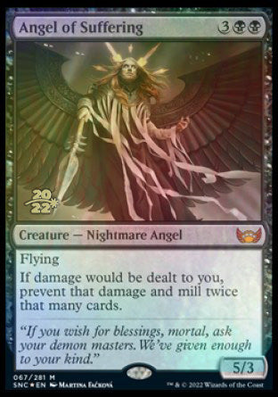 Angel of Suffering [Streets of New Capenna Prerelease Promos] | Dumpster Cat Games