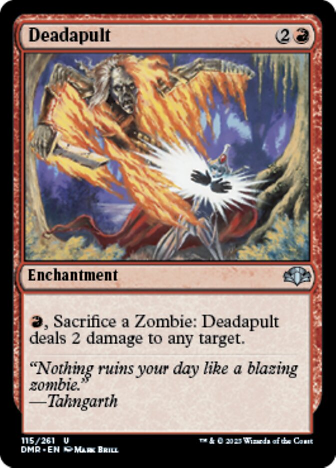 Deadapult [Dominaria Remastered] | Dumpster Cat Games