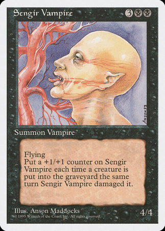 Sengir Vampire [Fourth Edition] | Dumpster Cat Games