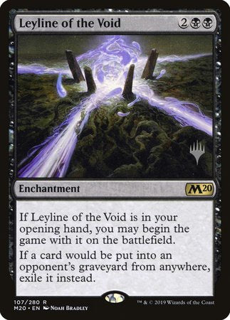 Leyline of the Void [Core Set 2020 Promos] | Dumpster Cat Games