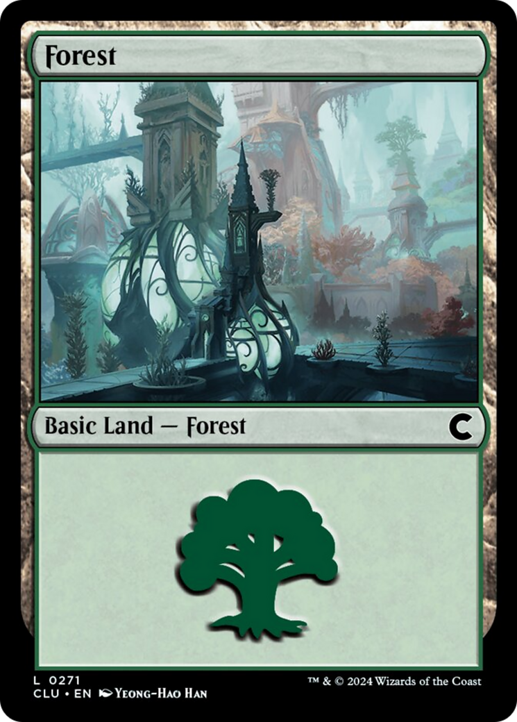 Forest (0271) [Ravnica: Clue Edition] | Dumpster Cat Games