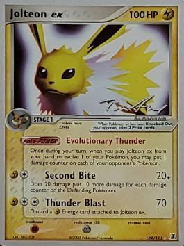 Jolteon ex (109/113) (Legendary Ascent - Tom Roos) [World Championships 2007] | Dumpster Cat Games