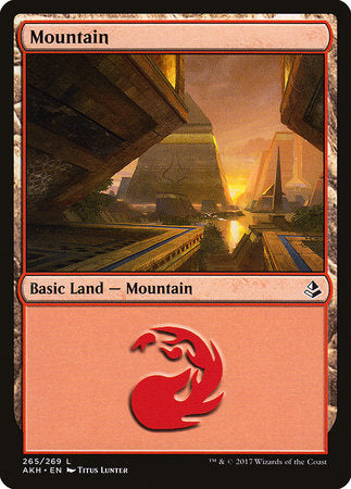 Mountain (265) [Amonkhet] | Dumpster Cat Games