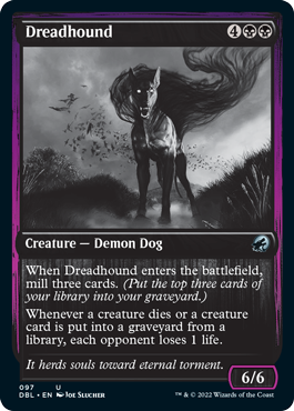 Dreadhound [Innistrad: Double Feature] | Dumpster Cat Games