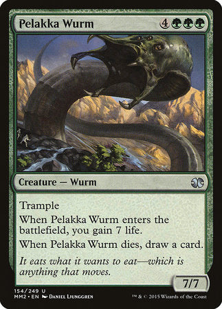 Pelakka Wurm [Modern Masters 2015] | Dumpster Cat Games