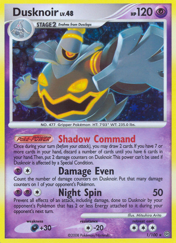 Dusknoir (1/100) [Diamond & Pearl: Stormfront] | Dumpster Cat Games