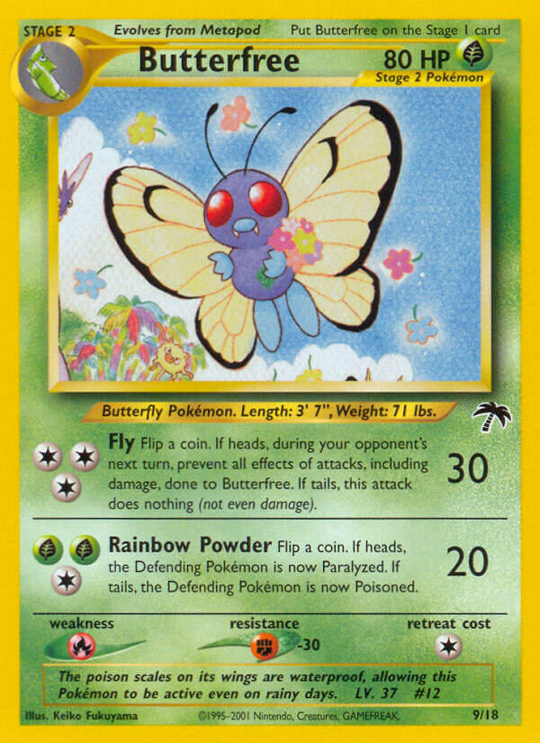 Butterfree (9/18) [Southern Islands] | Dumpster Cat Games