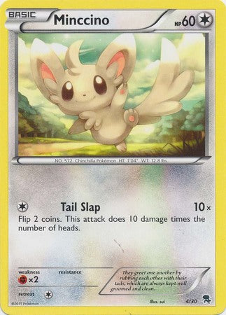 Minccino (4/30) [Black & White: Trainer Kit - Zoroark] | Dumpster Cat Games