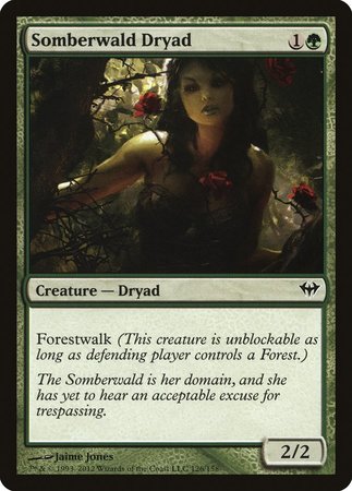 Somberwald Dryad [Dark Ascension] | Dumpster Cat Games