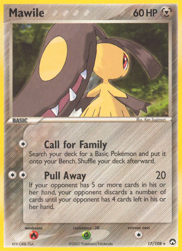 Mawile (17/108) [EX: Power Keepers] | Dumpster Cat Games