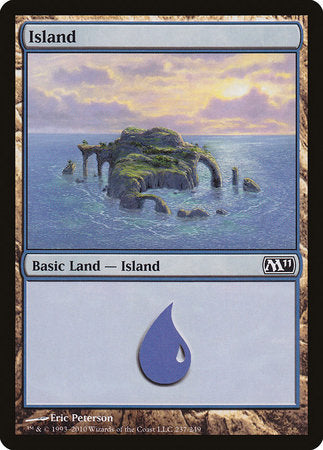 Island (237) [Magic 2011] | Dumpster Cat Games