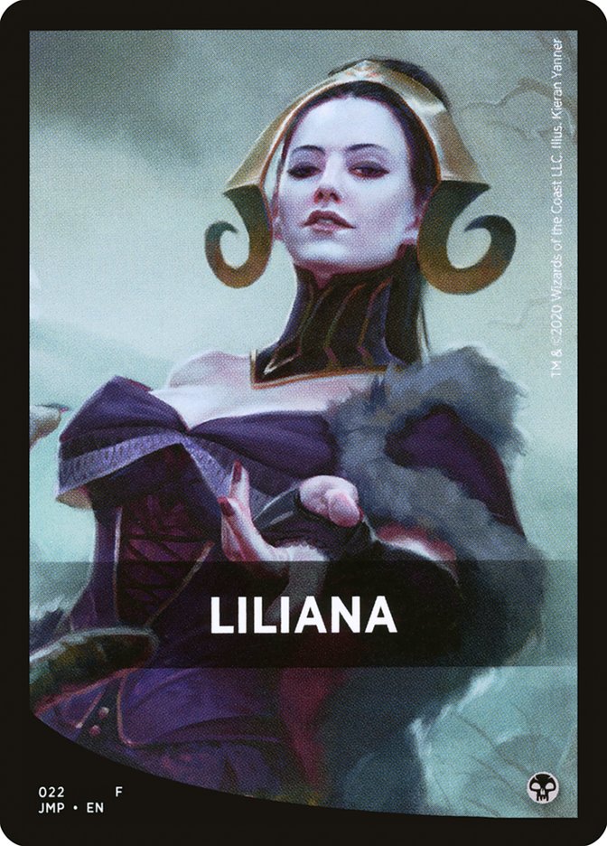 Liliana Theme Card [Jumpstart Front Cards] | Dumpster Cat Games