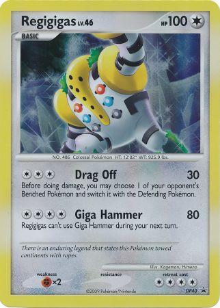 Regigigas (DP40) (Jumbo Card) [Diamond & Pearl: Black Star Promos] | Dumpster Cat Games