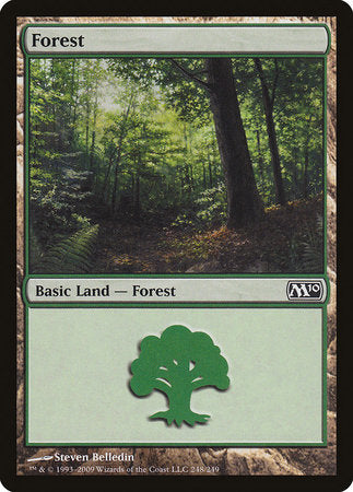 Forest (248) [Magic 2010] | Dumpster Cat Games