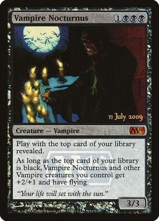 Vampire Nocturnus [Magic 2010 Promos] | Dumpster Cat Games