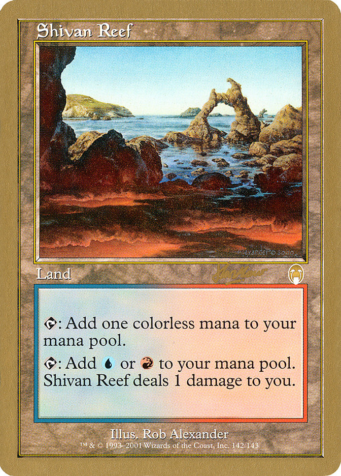 Shivan Reef (Sim Han How) [World Championship Decks 2002] | Dumpster Cat Games