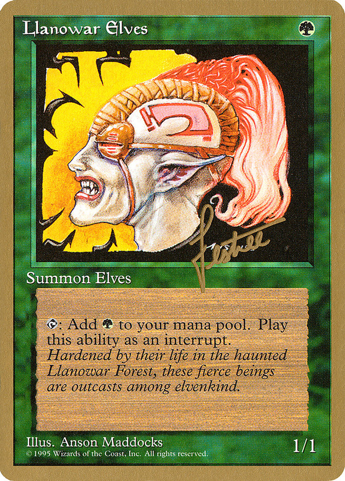 Llanowar Elves (Bertrand Lestree) [Pro Tour Collector Set] | Dumpster Cat Games