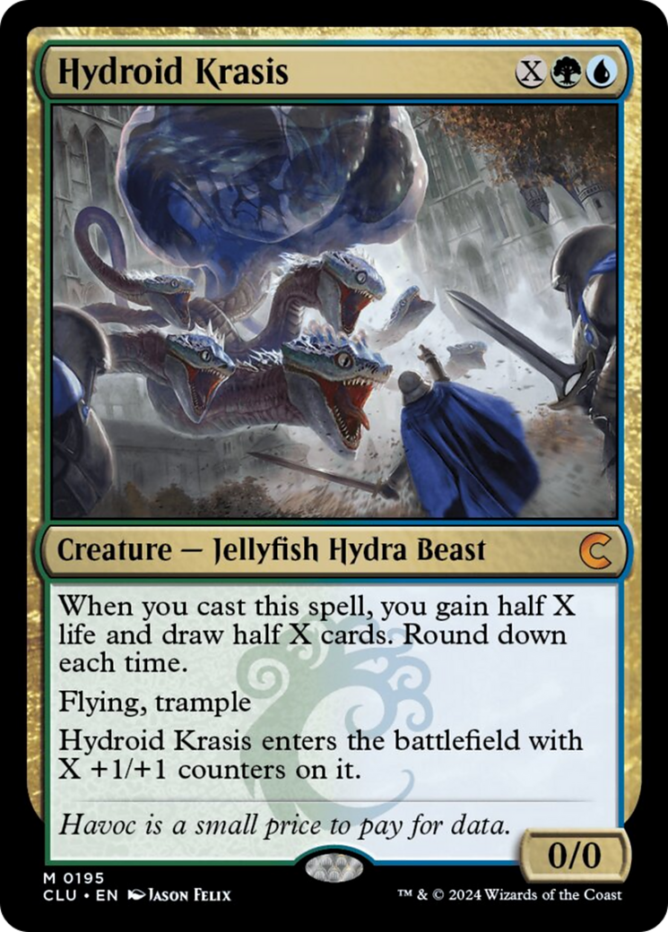 Hydroid Krasis [Ravnica: Clue Edition] | Dumpster Cat Games