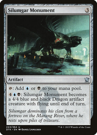 Silumgar Monument [Dragons of Tarkir] | Dumpster Cat Games