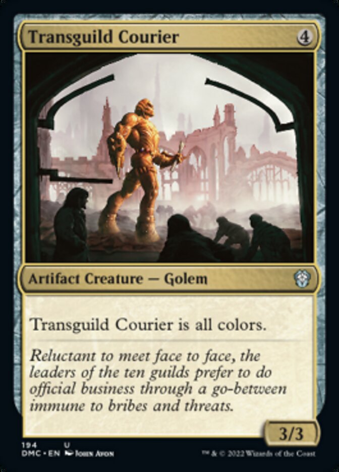 Transguild Courier [Dominaria United Commander] | Dumpster Cat Games