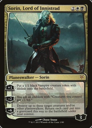 Sorin, Lord of Innistrad [Duel Decks: Sorin vs. Tibalt] | Dumpster Cat Games