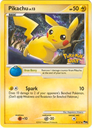 Pikachu (9/17) (Pokemon Day) [POP Series 6] | Dumpster Cat Games