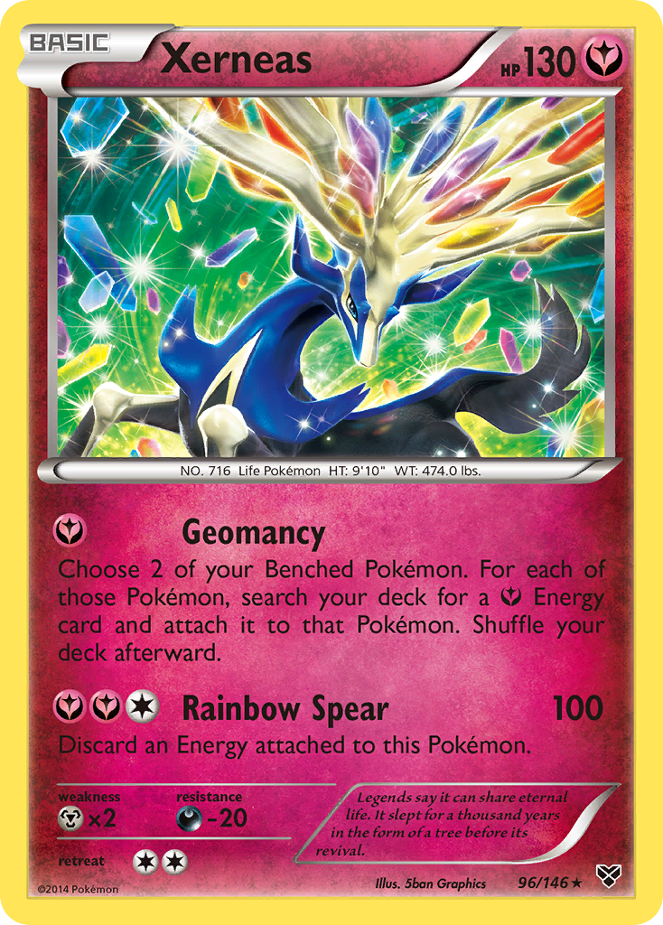 Xerneas (96/146) [XY: Base Set] | Dumpster Cat Games