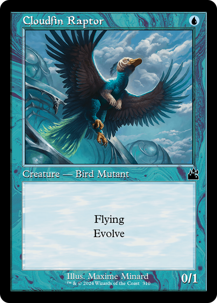 Cloudfin Raptor (Retro Frame) [Ravnica Remastered] | Dumpster Cat Games