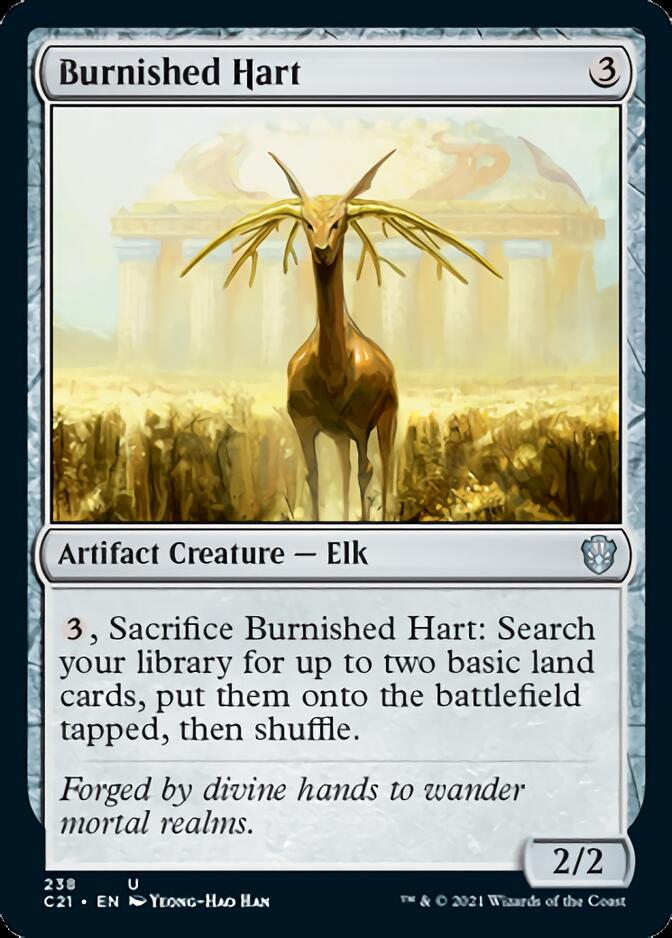 Burnished Hart [Commander 2021] | Dumpster Cat Games