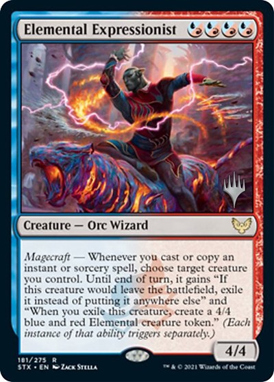 Elemental Expressionist (Promo Pack) [Strixhaven: School of Mages Promos] | Dumpster Cat Games