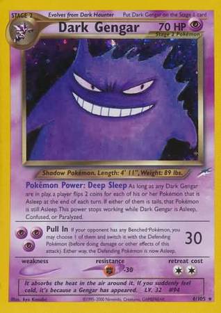 Dark Gengar (6/105) [Neo Destiny Unlimited] | Dumpster Cat Games