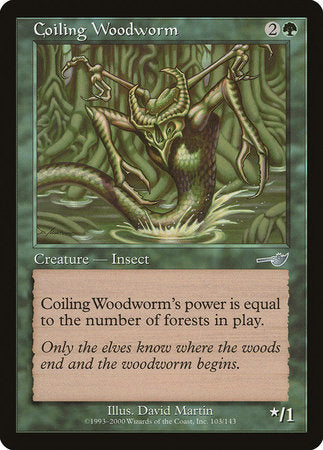 Coiling Woodworm [Nemesis] | Dumpster Cat Games