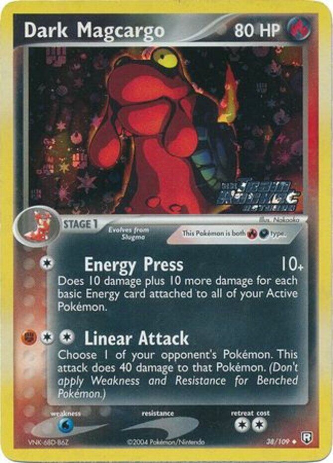 Dark Magcargo (38/109) (Stamped) [EX: Team Rocket Returns] | Dumpster Cat Games