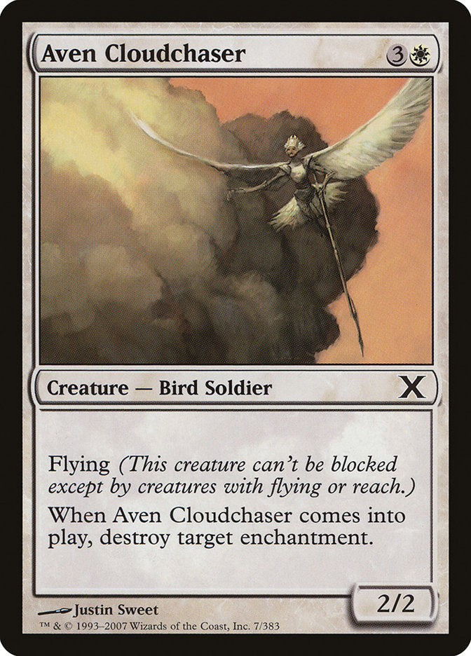 Aven Cloudchaser [Tenth Edition] | Dumpster Cat Games