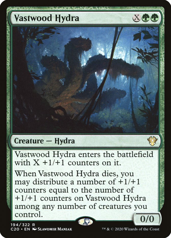 Vastwood Hydra [Commander 2020] | Dumpster Cat Games