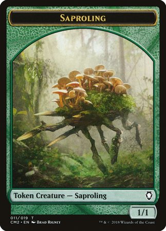 Saproling Token [Commander Anthology Volume II Tokens] | Dumpster Cat Games