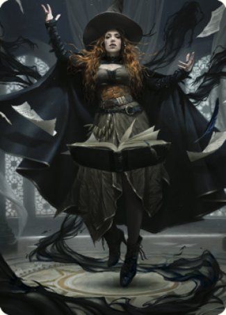 Tasha, the Witch Queen Art Card (41) [Commander Legends: Battle for Baldur's Gate Art Series] | Dumpster Cat Games