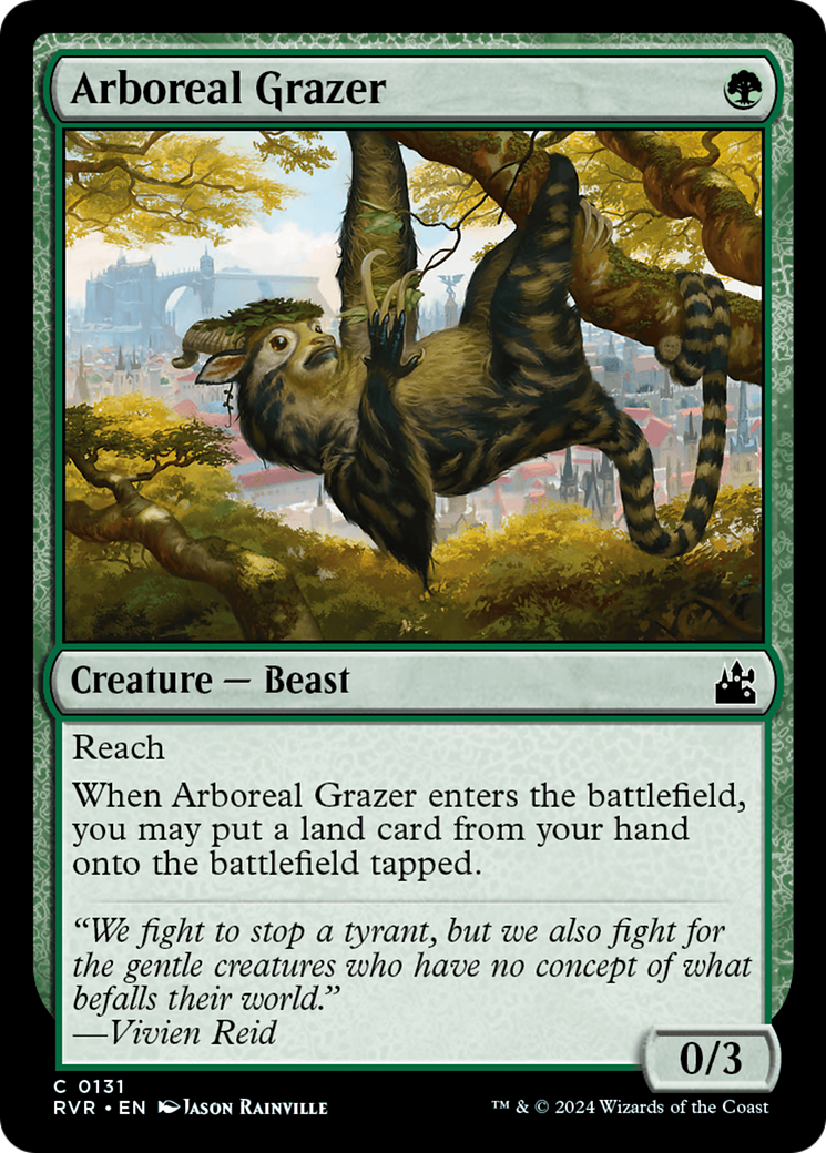 Arboreal Grazer [Ravnica Remastered] | Dumpster Cat Games