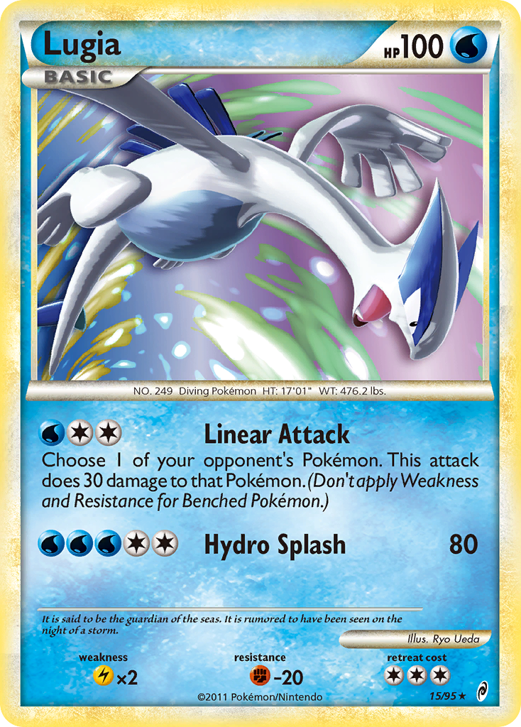 Lugia (15/95) [HeartGold & SoulSilver: Call of Legends] | Dumpster Cat Games