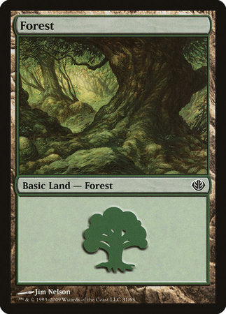 Forest (31) [Duel Decks: Garruk vs. Liliana] | Dumpster Cat Games